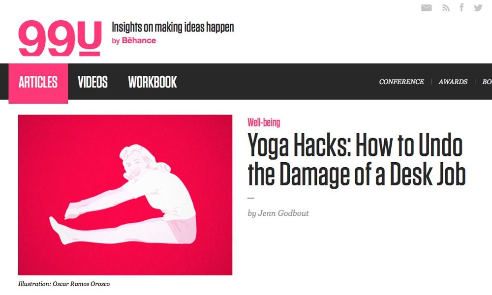 Yoga Hacks: How to Undo the Damage of a Desk Job